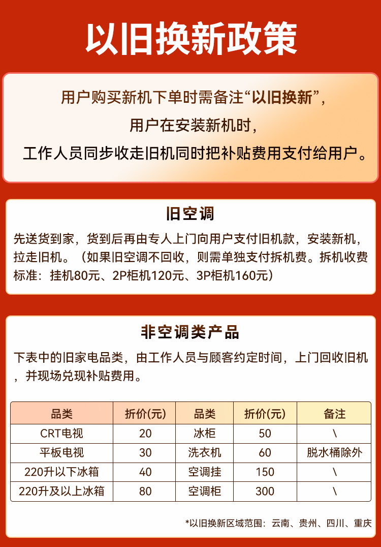 以旧换新攻略(详情页位置)