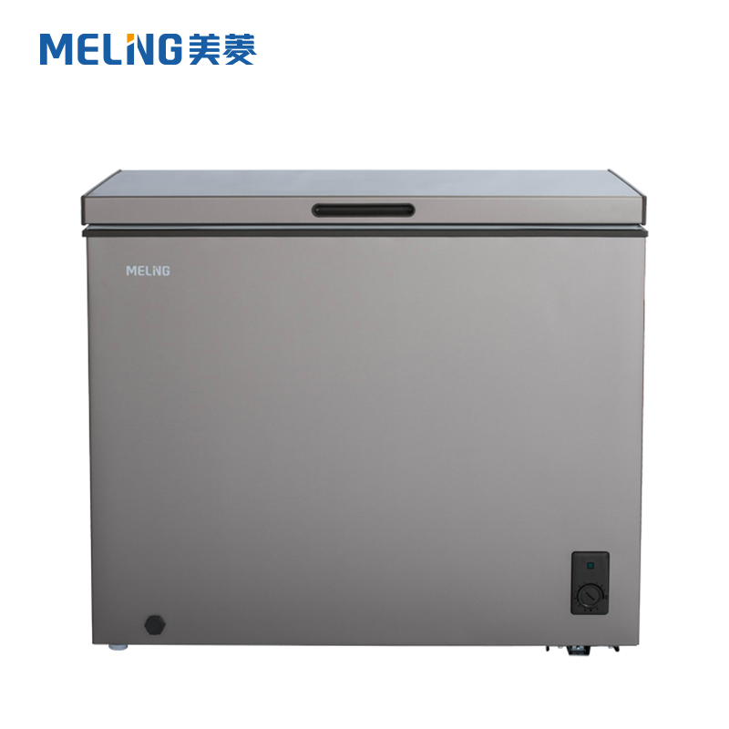 美菱（MELING) 180升 商用冰柜单温顶开门转换冷柜 BC/BD-180WDTBA咖啡金